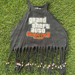 Grand Theft Auto Remastered Halter Top Shirt